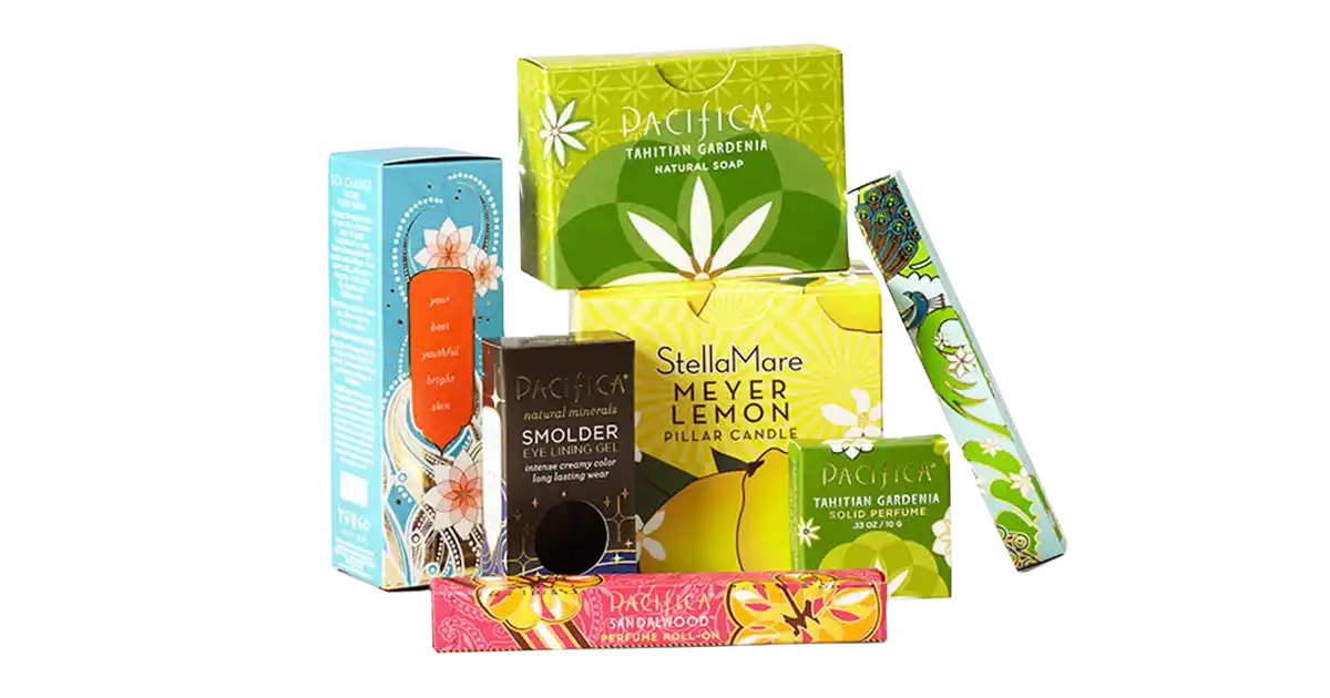 beauty and cosmetics folding carton packaging